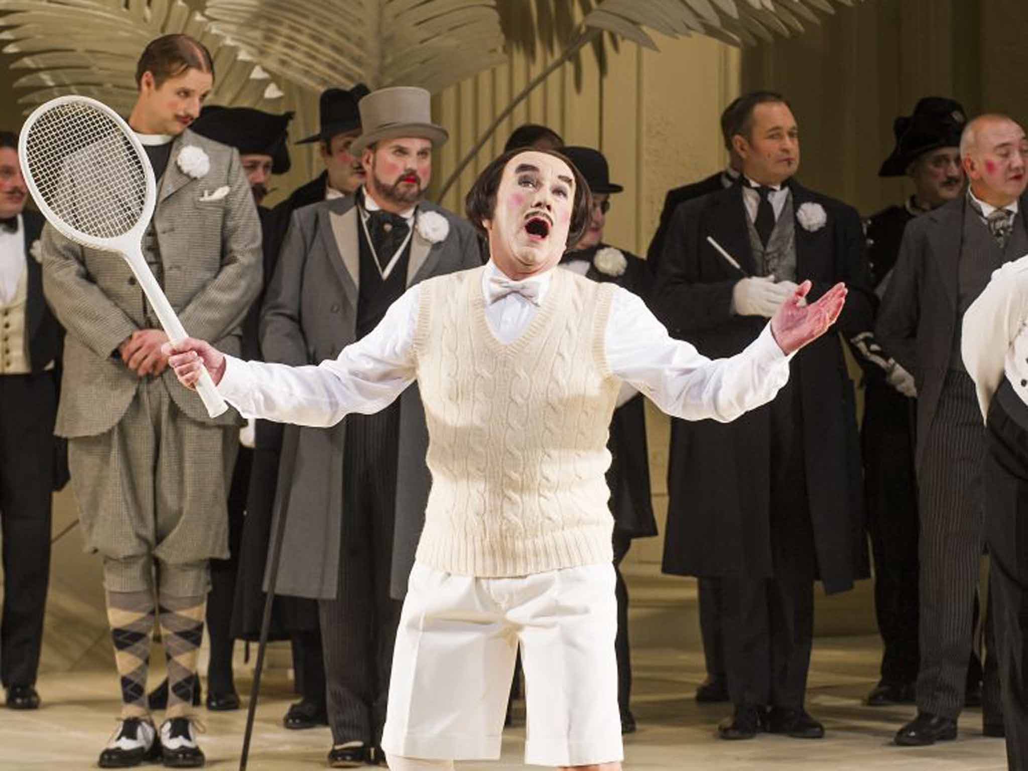 Listomania: Richard Suart as Ko-Ko in English National Opera's new production of 'The Mikado'