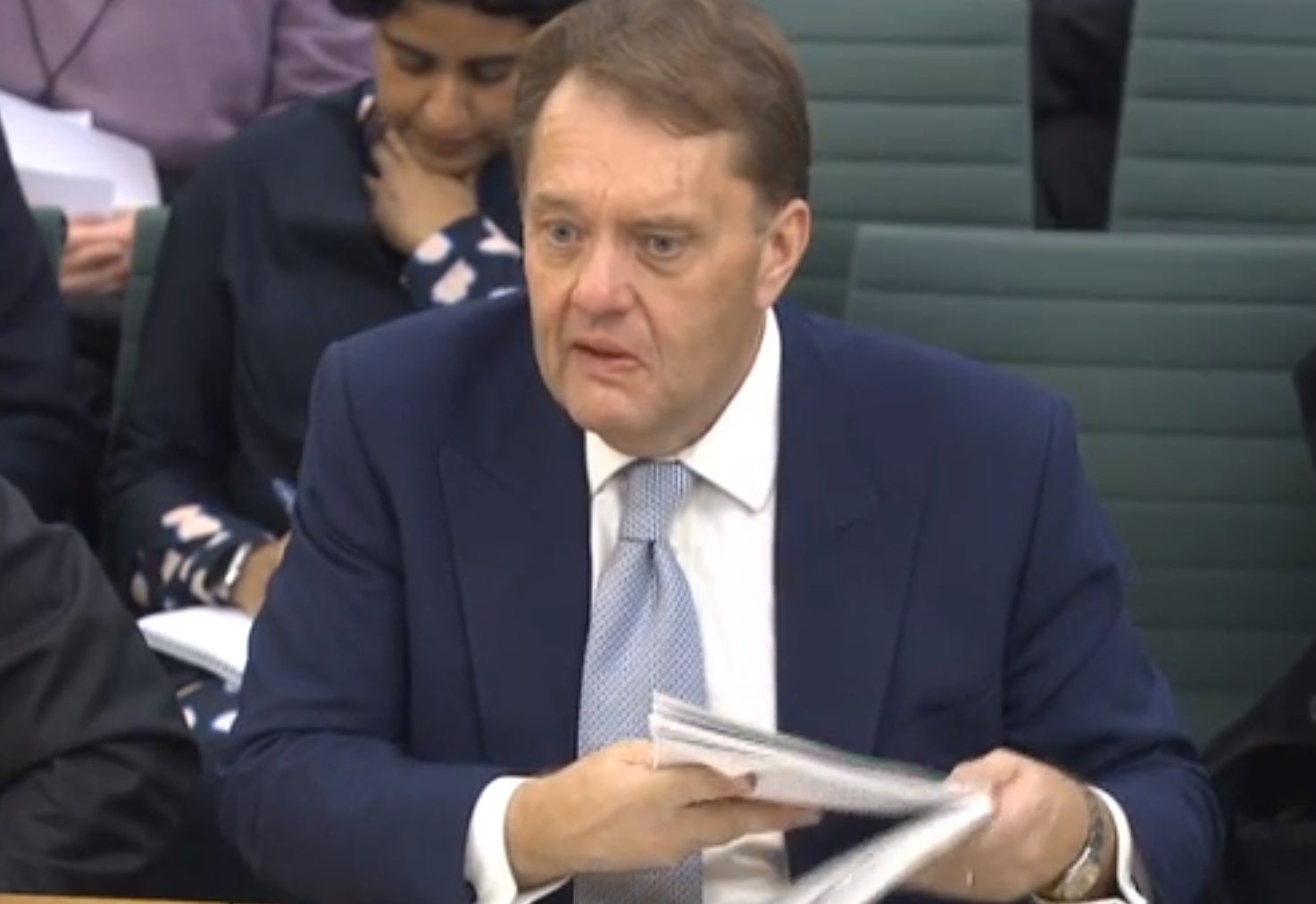 John Hayes, security minister at the Home Office