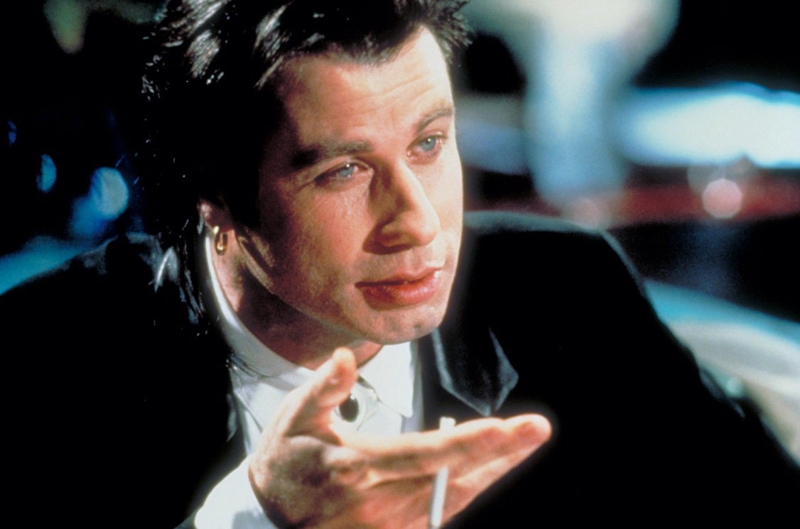 How to smoke like a villain, according to John Travolta | The Independent