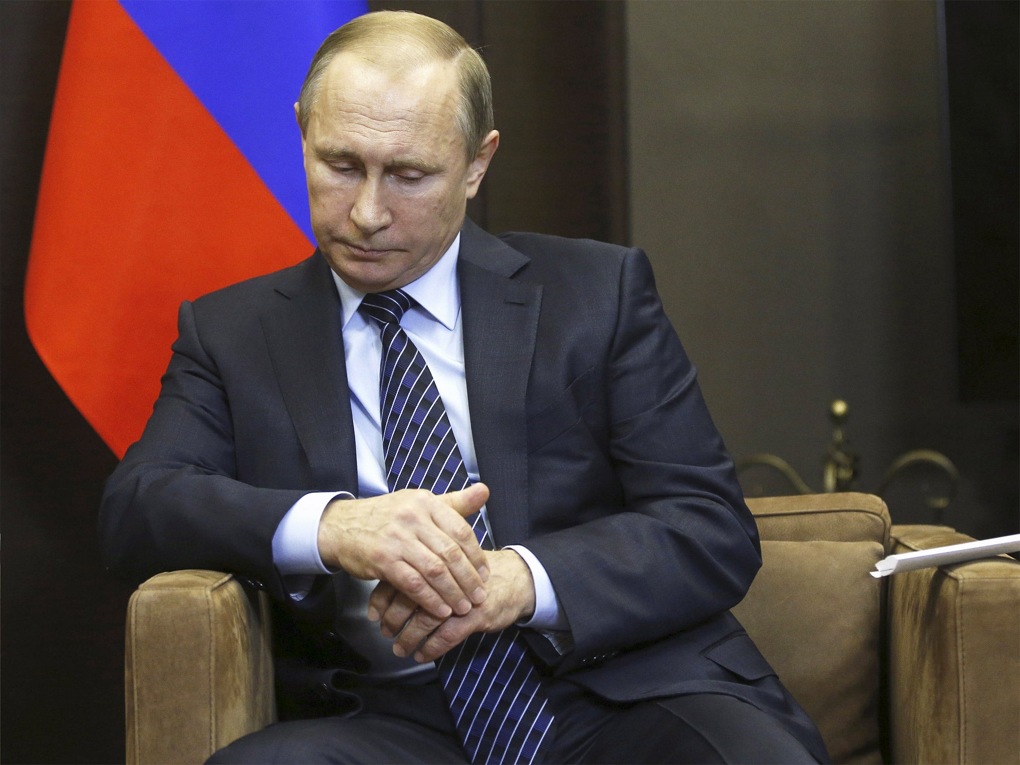 Vladimir Putin called the downing of the jet ‘a stab in the back’