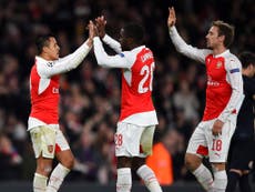 Read more

Arsenal keep Champions League hopes alive with routine win