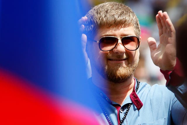 Ramzan Kadyrov is a close friend of Putin
