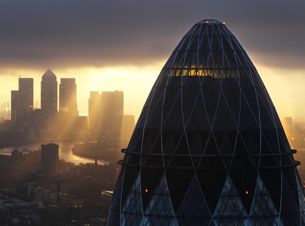 London's financial districts are under the microscope
