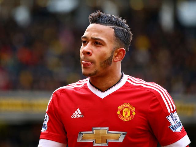 Memphis Depay scored for Manchester United against Watford on Saturday