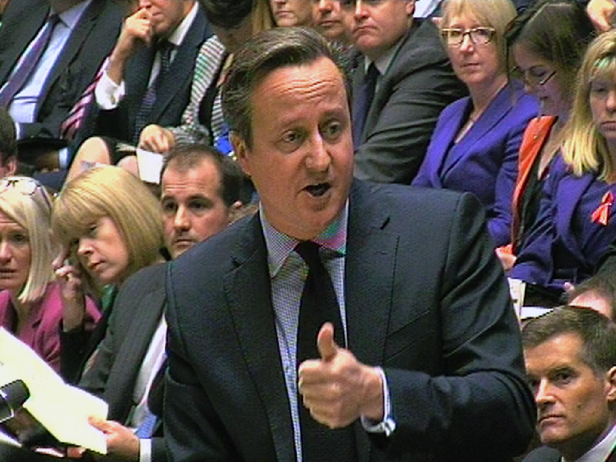 David Cameron said the Autumn Statement would deliver more funding to women’s charities that fight domestic violence