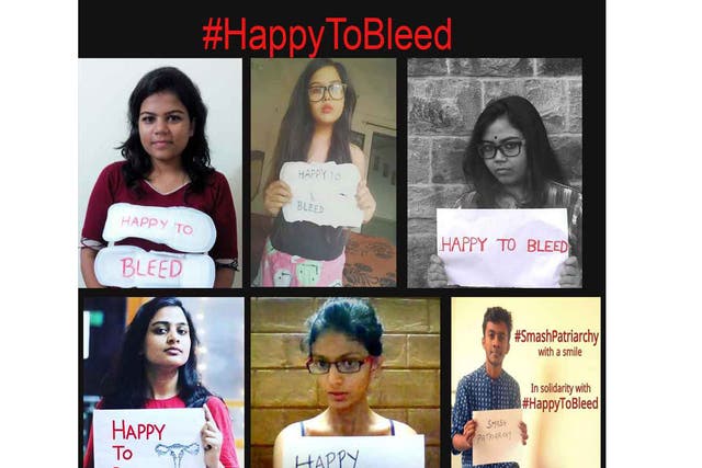 The #happytobleed campaign is challenging preconceptions about menstruation