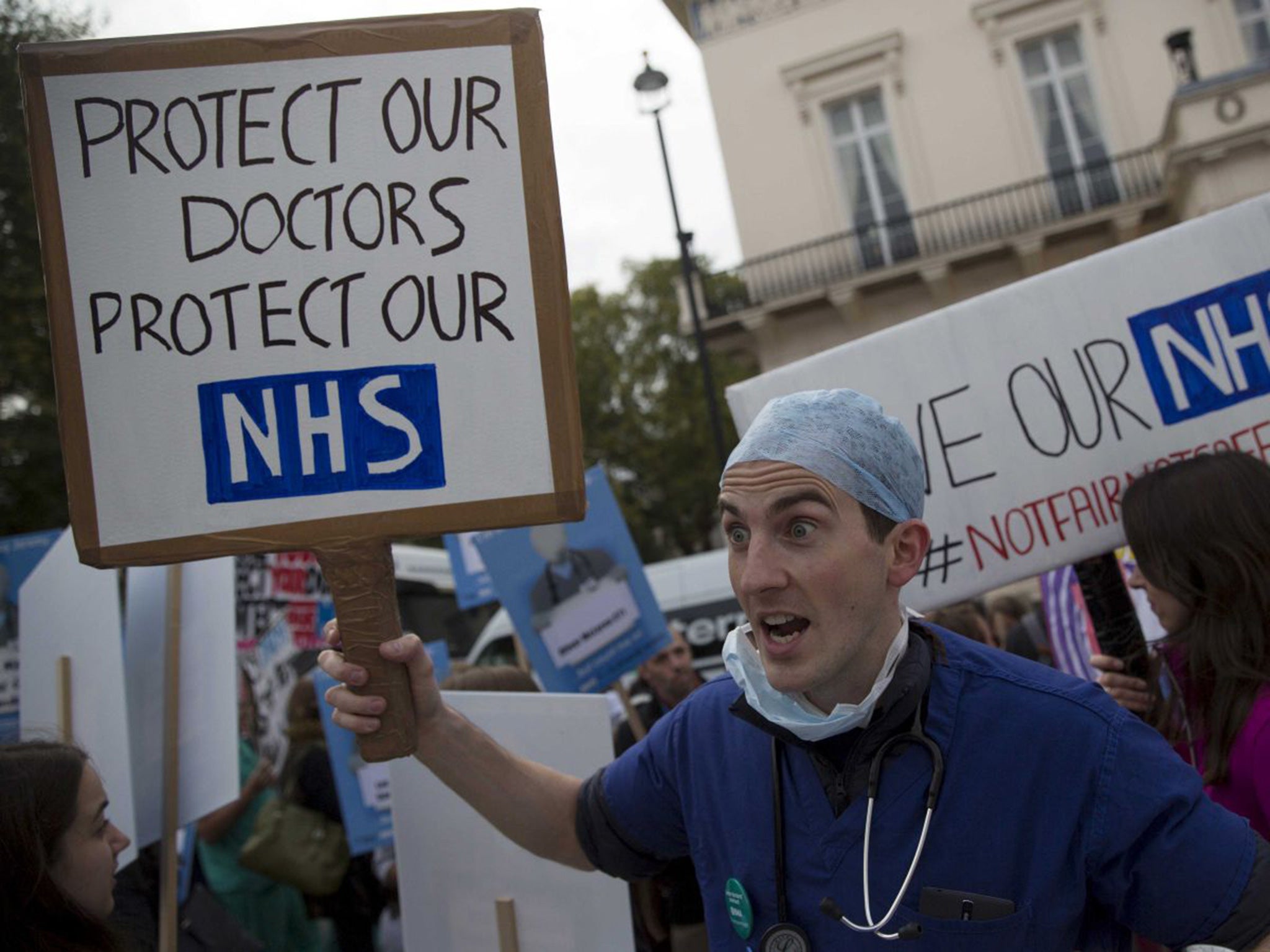 Junior doctors protests