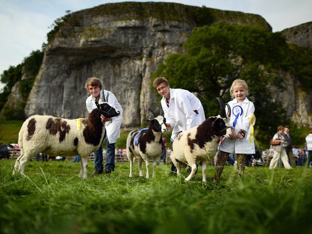 The Kilnsey Agricultural Show in Yorkshire is a community event that has taken place for over a hundred years