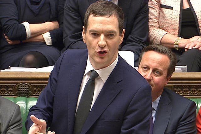 The Chancellor delivers the Autumn Statement to Parliament