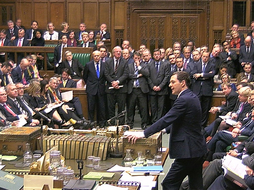 George Osborne takes charge of Prime Minister's Questions for the second time