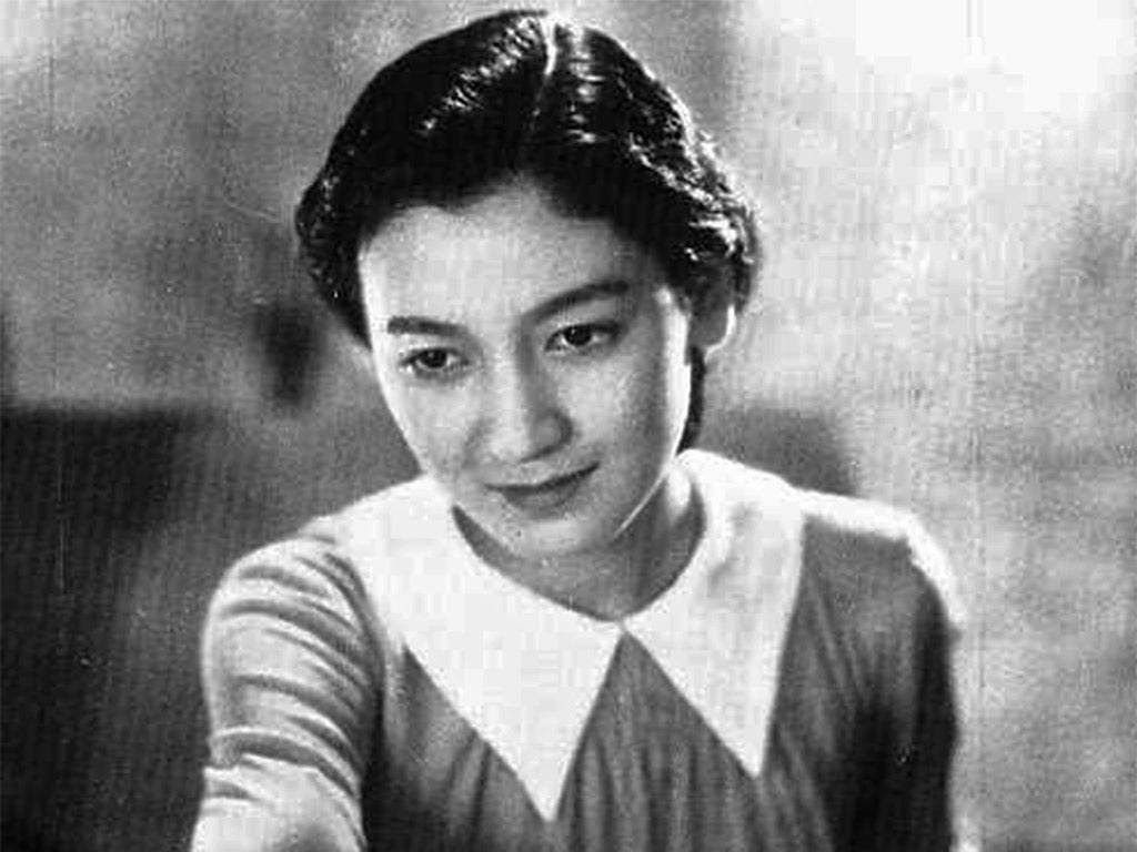 Hara in ‘Atarashiki Tsuchi’, the 1937 Japanese/German film that brought her to prominence