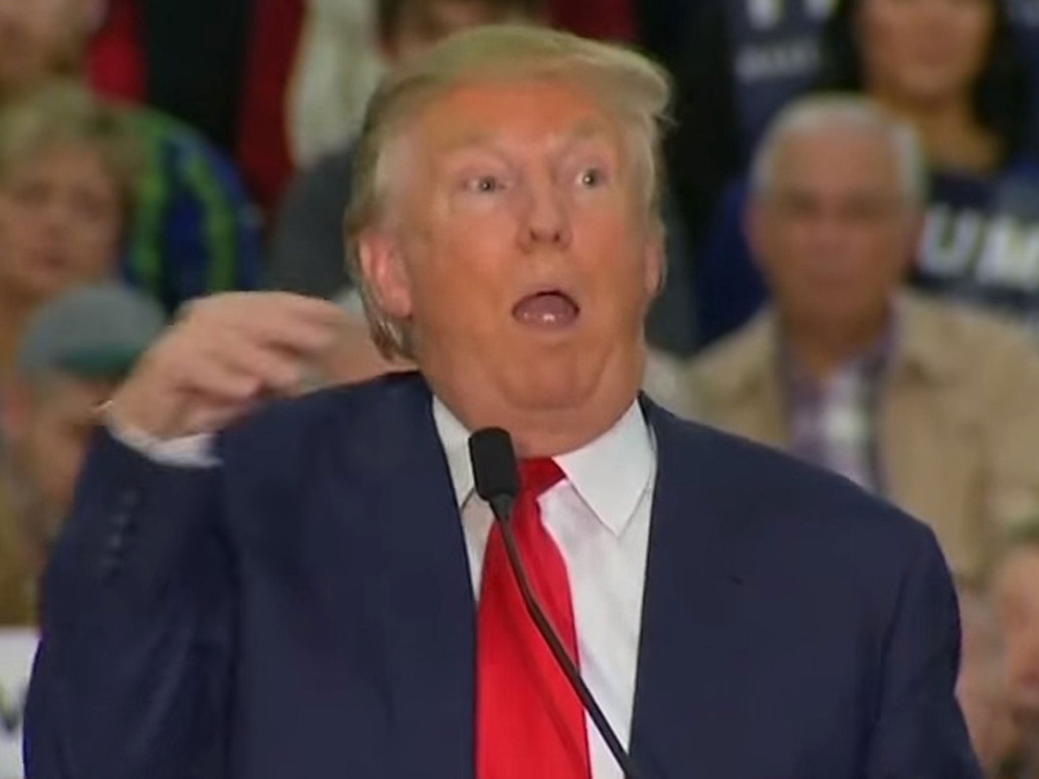 donald trump mocks disabled reporter gif