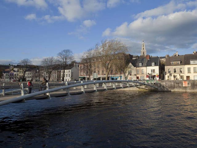 Bank on it: the River Lee runs through the heart of the city