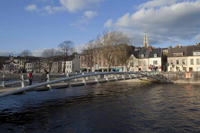 Bank on it: the River Lee runs through the heart of the city