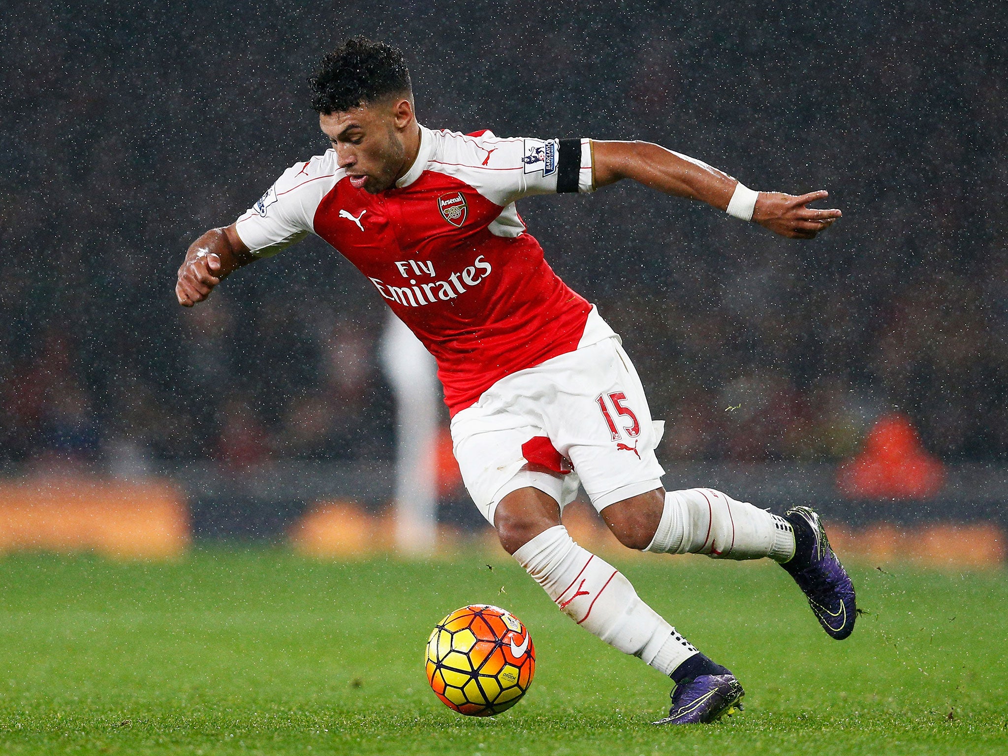 Alex Oxlade-Chamberlain is in contention to return for Arsenal