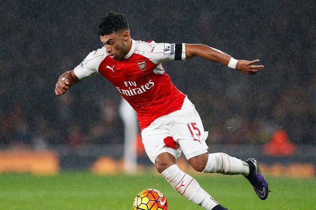 Alex Oxlade-Chamberlain is in contention to return for Arsenal