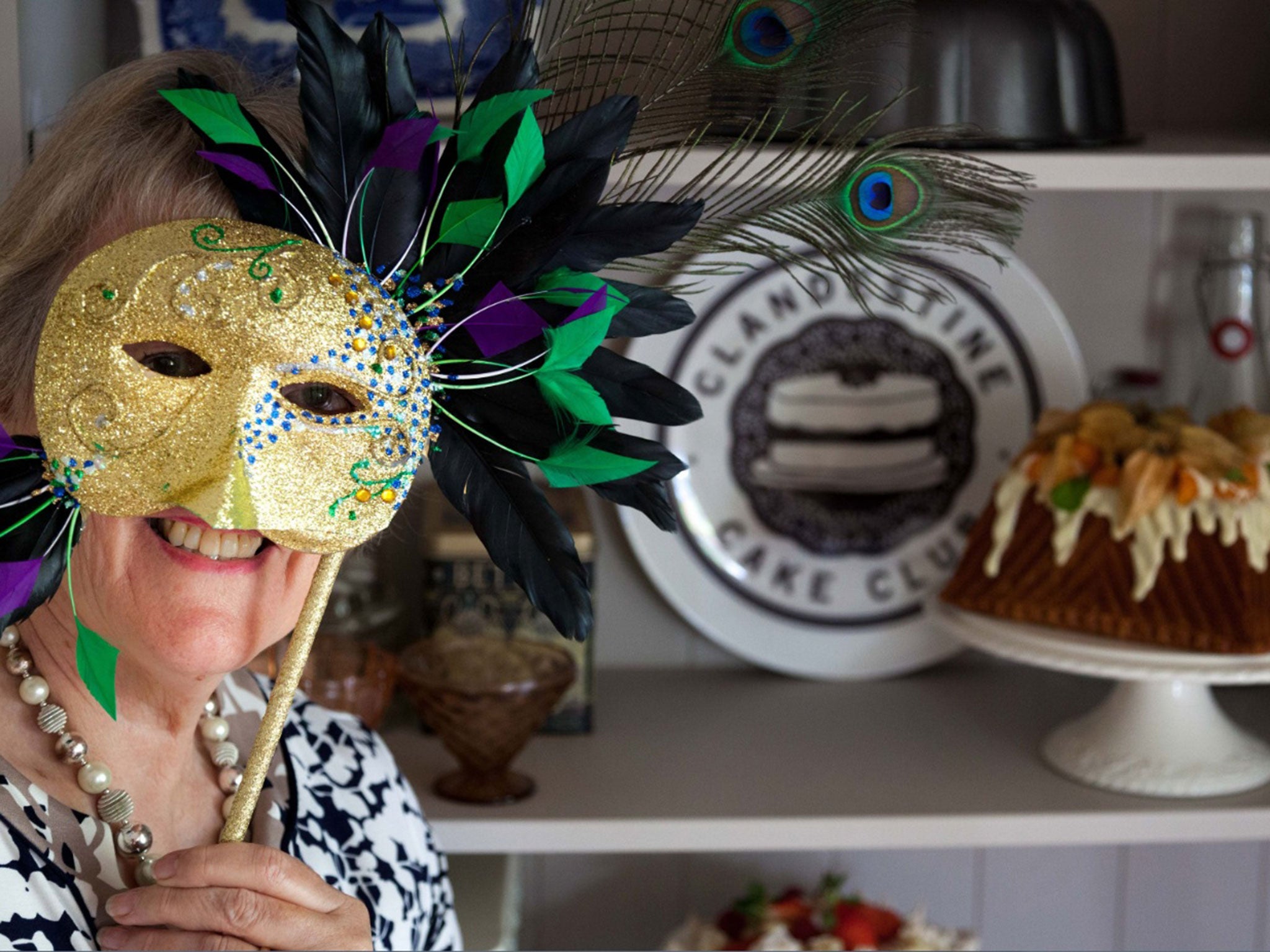 Lynn Hill, pictured, wants the secret baking society to become the 'biggest cake club in the world'
