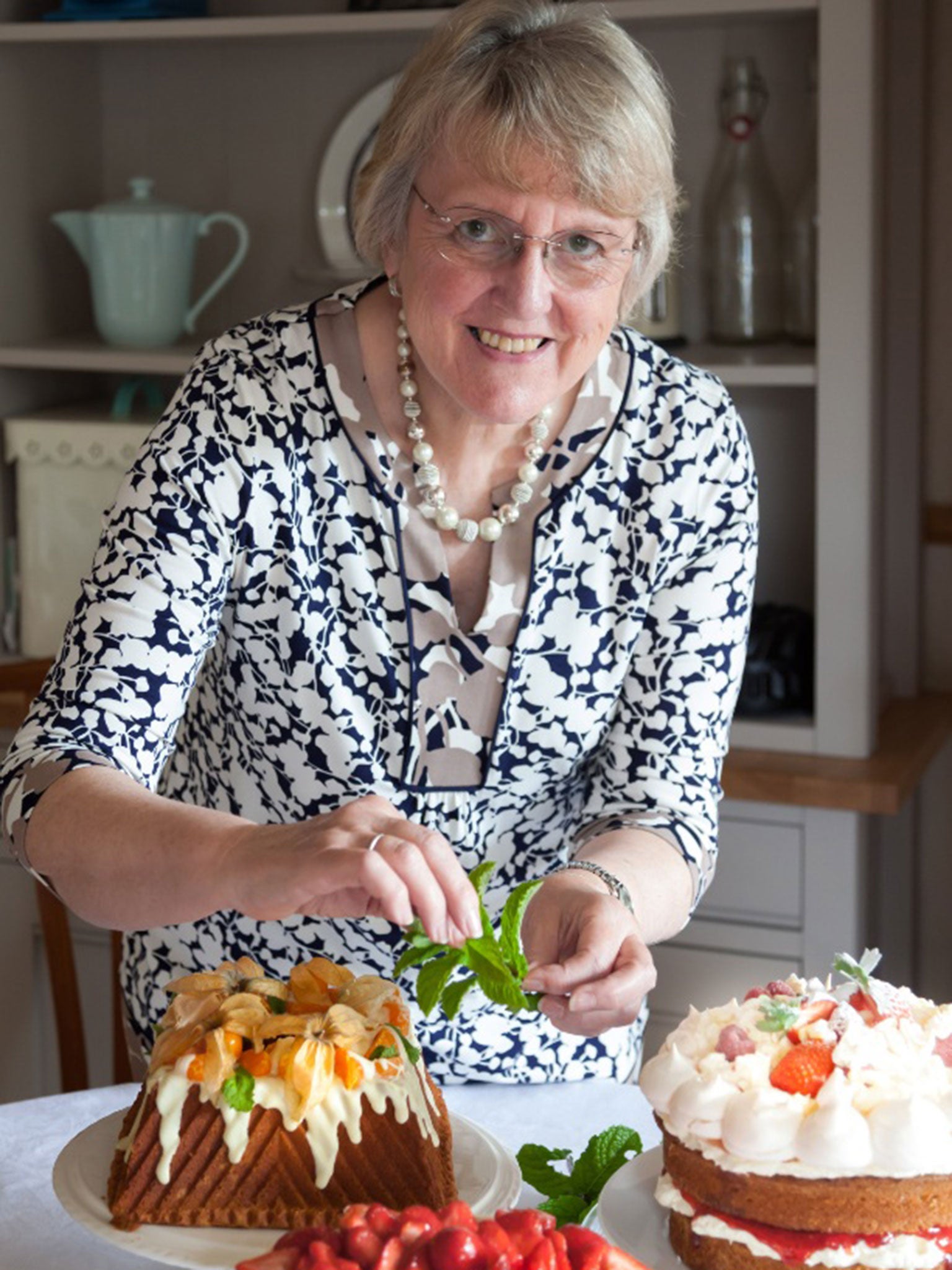 Lynn Hill, pictured, founded the Clandestine Cake Club in 2010