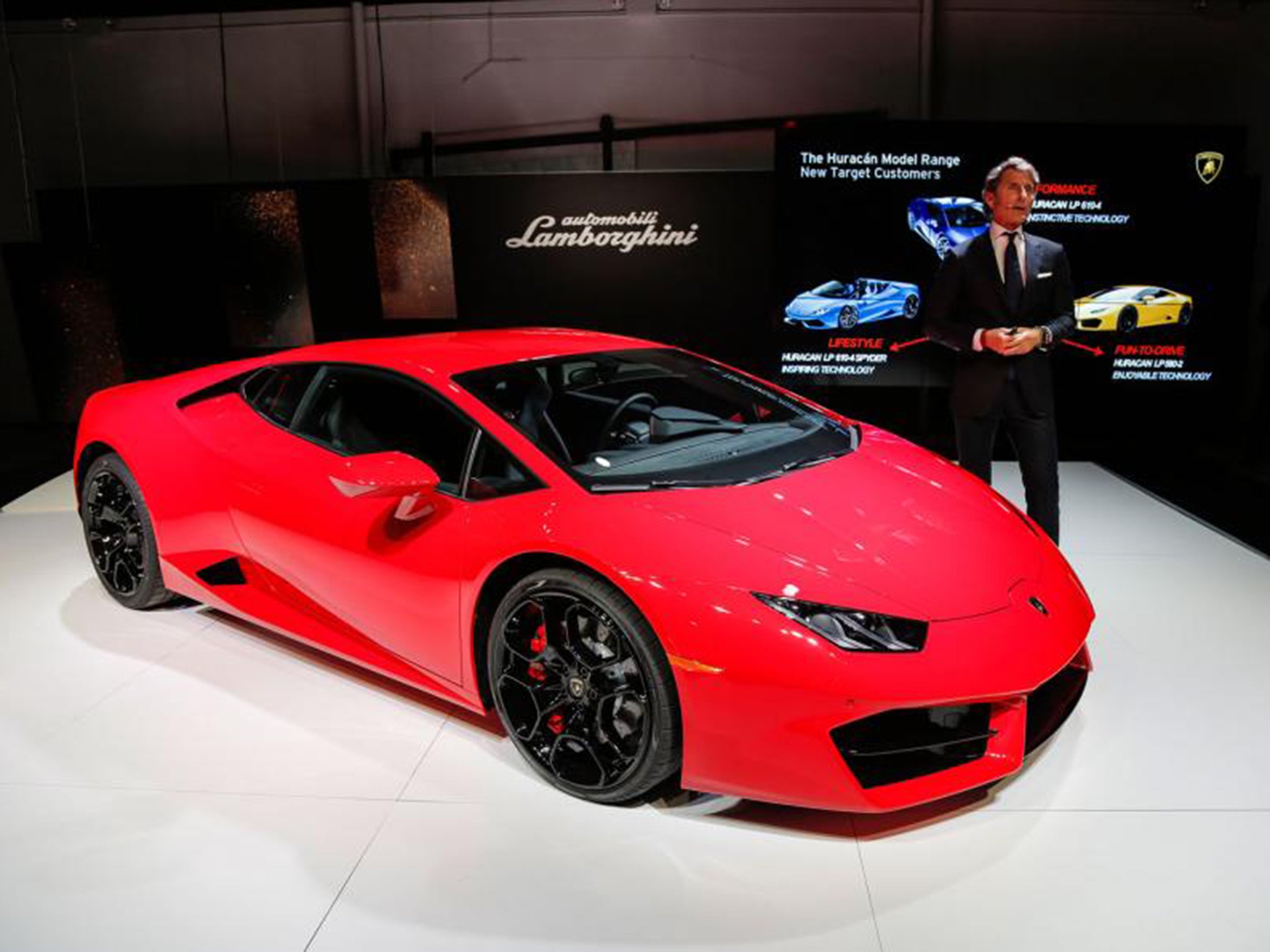 The new model was unveiled at the Los Angeles Motor Show
