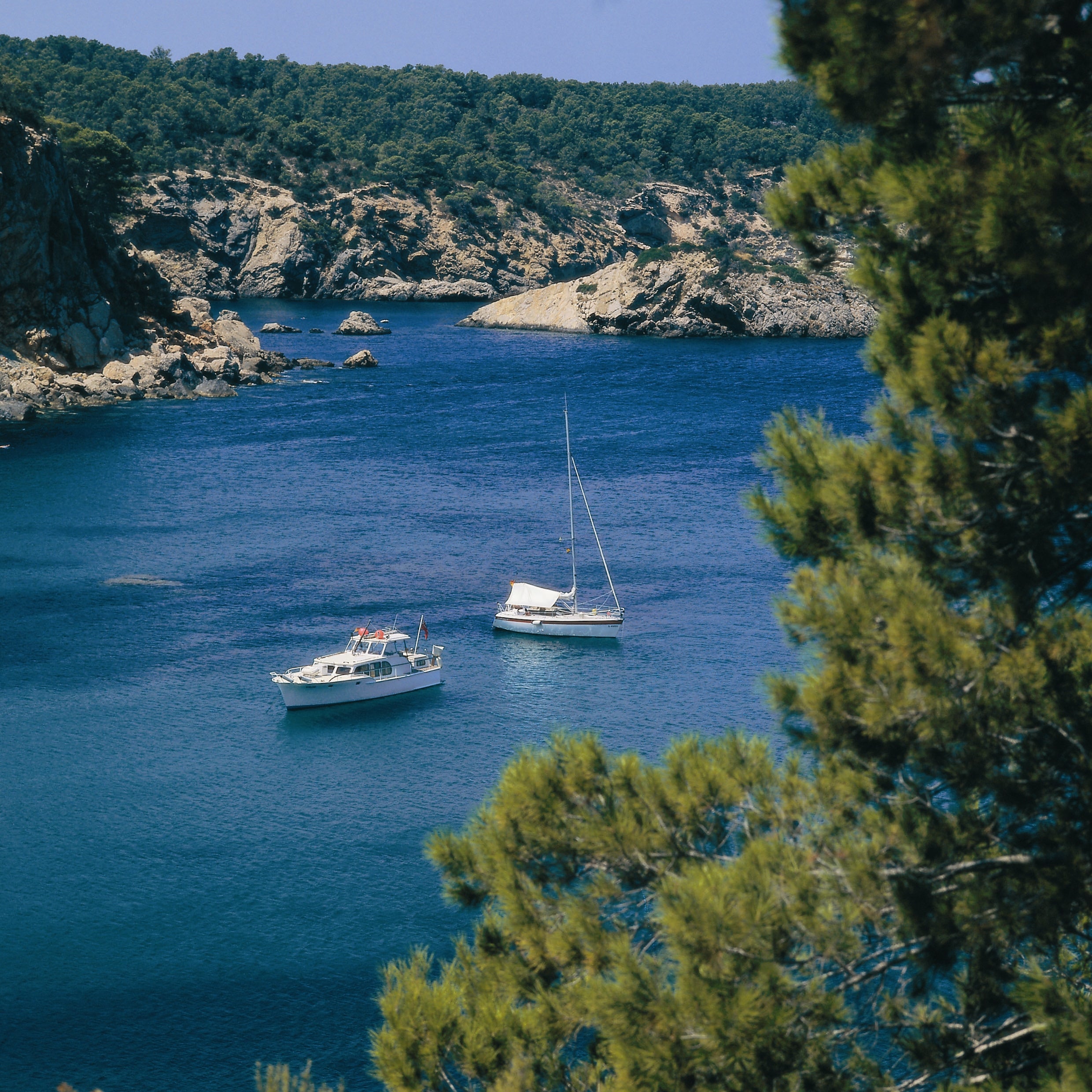 Portinatx, at the far north of Ibiza, is a beach break away from the big clubs