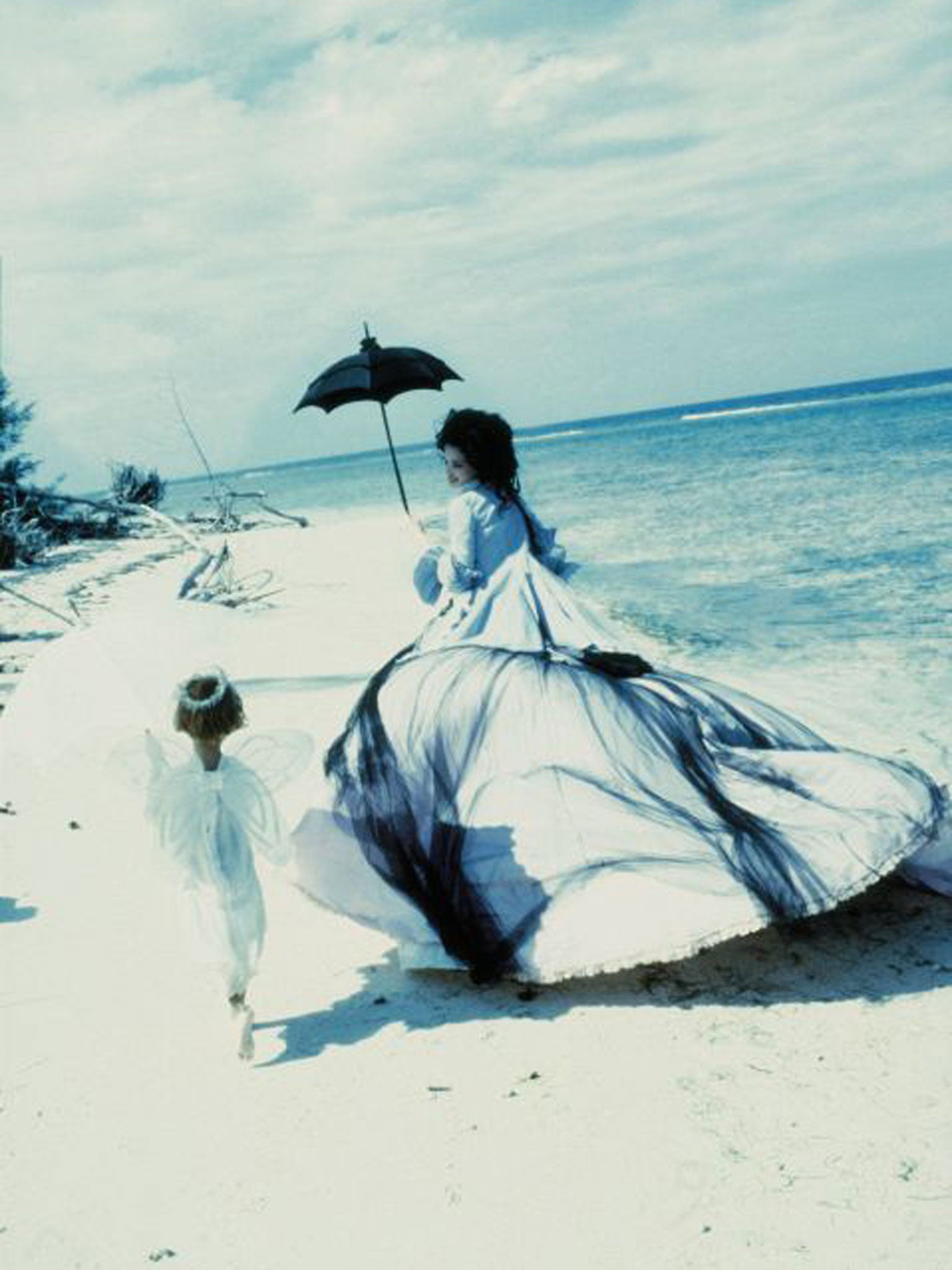 Timeless: Debbie Deitering wears John Galliano in a 1994 photo featured in ‘Grace: Thirty Years of Fashion at Vogue
