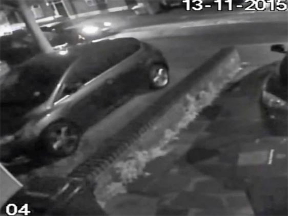 CCTV footage released by the police shows the incident in Barking