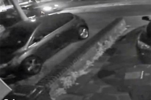 CCTV footage released by the police shows the incident in Barking