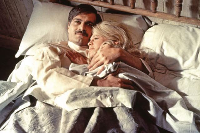 Omar Sharif and Julie Christie in David Lean's classic 'Dr Zhivago'