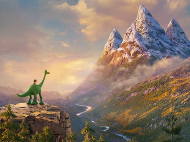 'The Good Dinosaur' is the rousing new animated movie from Pixar