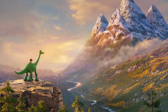 'The Good Dinosaur' is the rousing new animated movie from Pixar