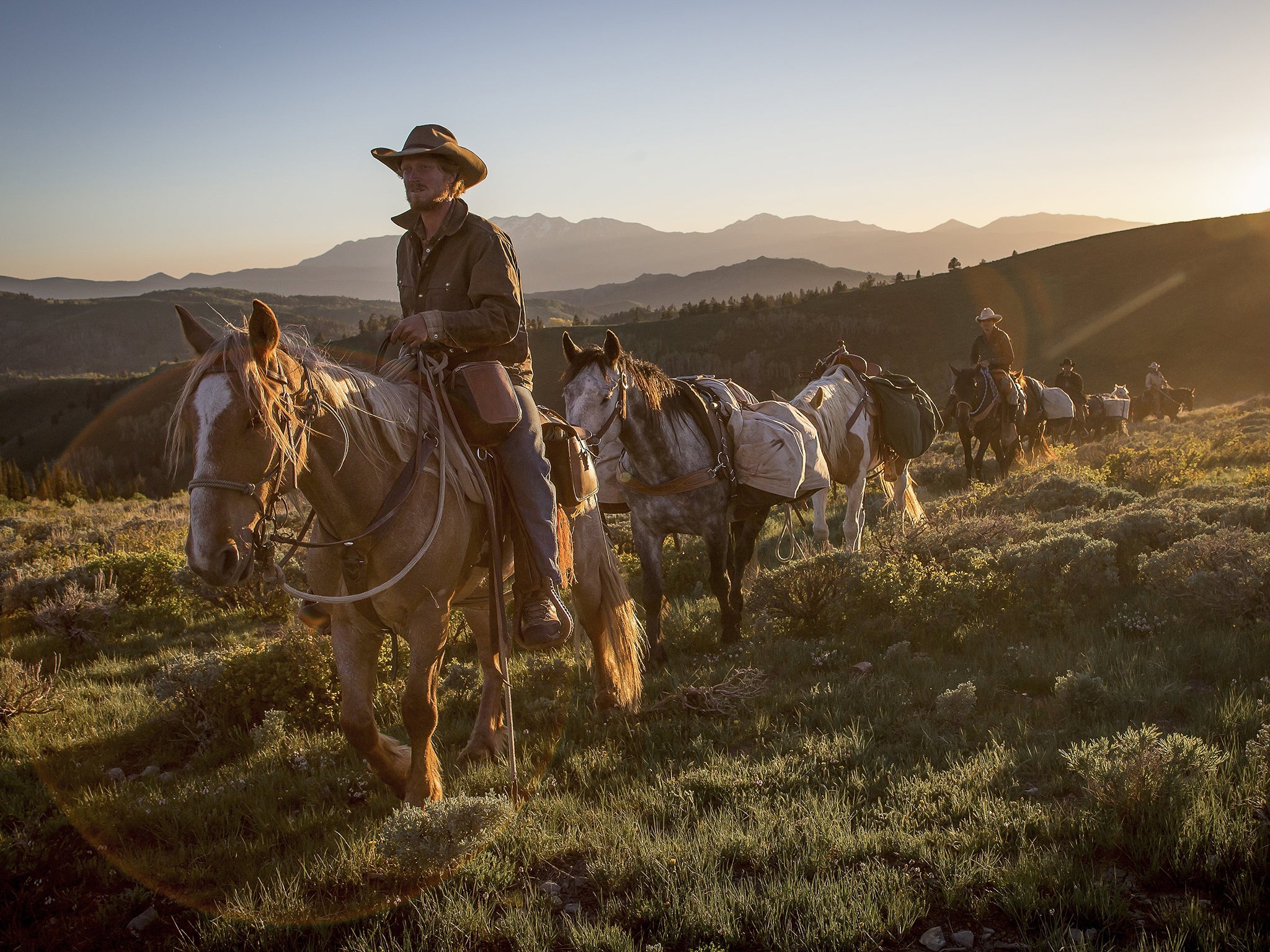'Unbranded' follows four young cowboys taking mustangs on an epic journey through the rugged West