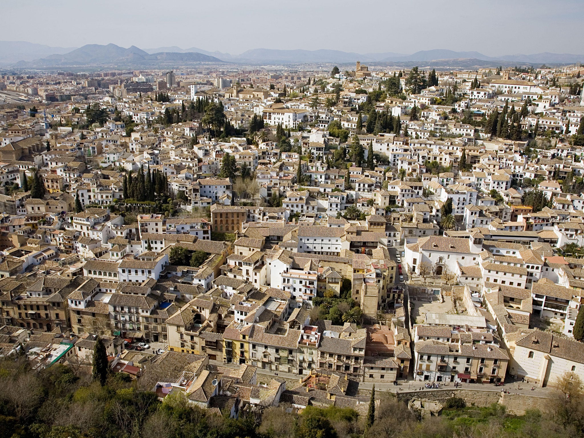 Tolerant: the Albayzín quarter of the Andalusian city of Granada was a multicultural melting pot in Moorish times