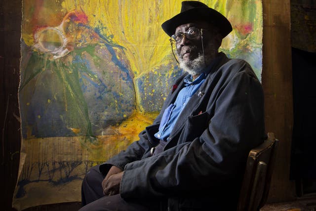 Frank Bowling is one of Britain’s most distinguished post-war artists