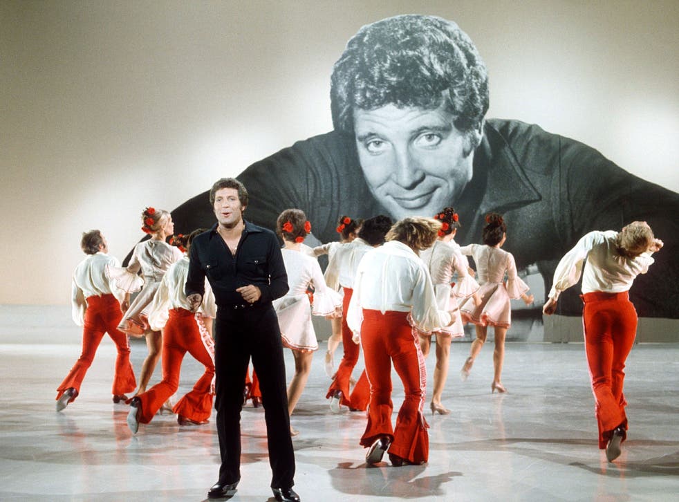Hits with flair: Tom Jones performs on his television show ‘This is Tom Jones’ in 1970