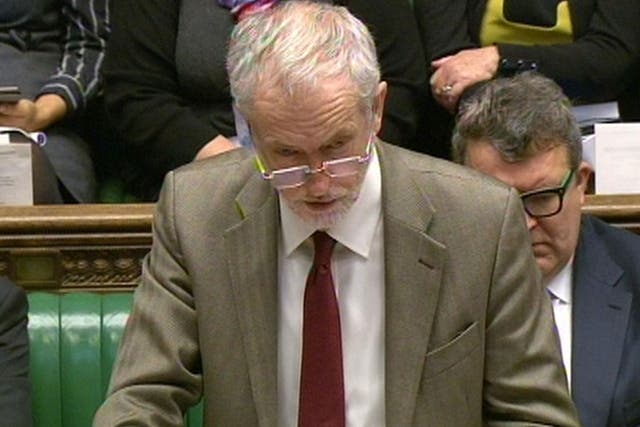 Corbyn has called a free vote over Syria