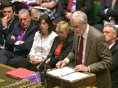 Corbyn faces Shadow Cabinet revolt after opposing Syria air strikes