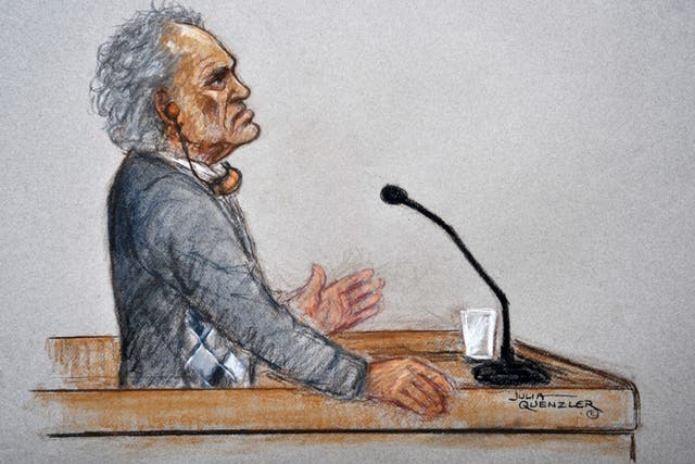 Aravindan Balakrishnan told the court his mind-controlling accomplice was responsible for events such as the space shuttle disaster