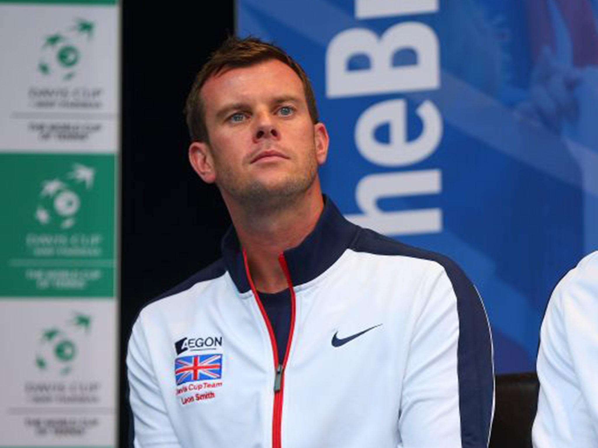 Leon Smith, Britain’s Davis Cup captain