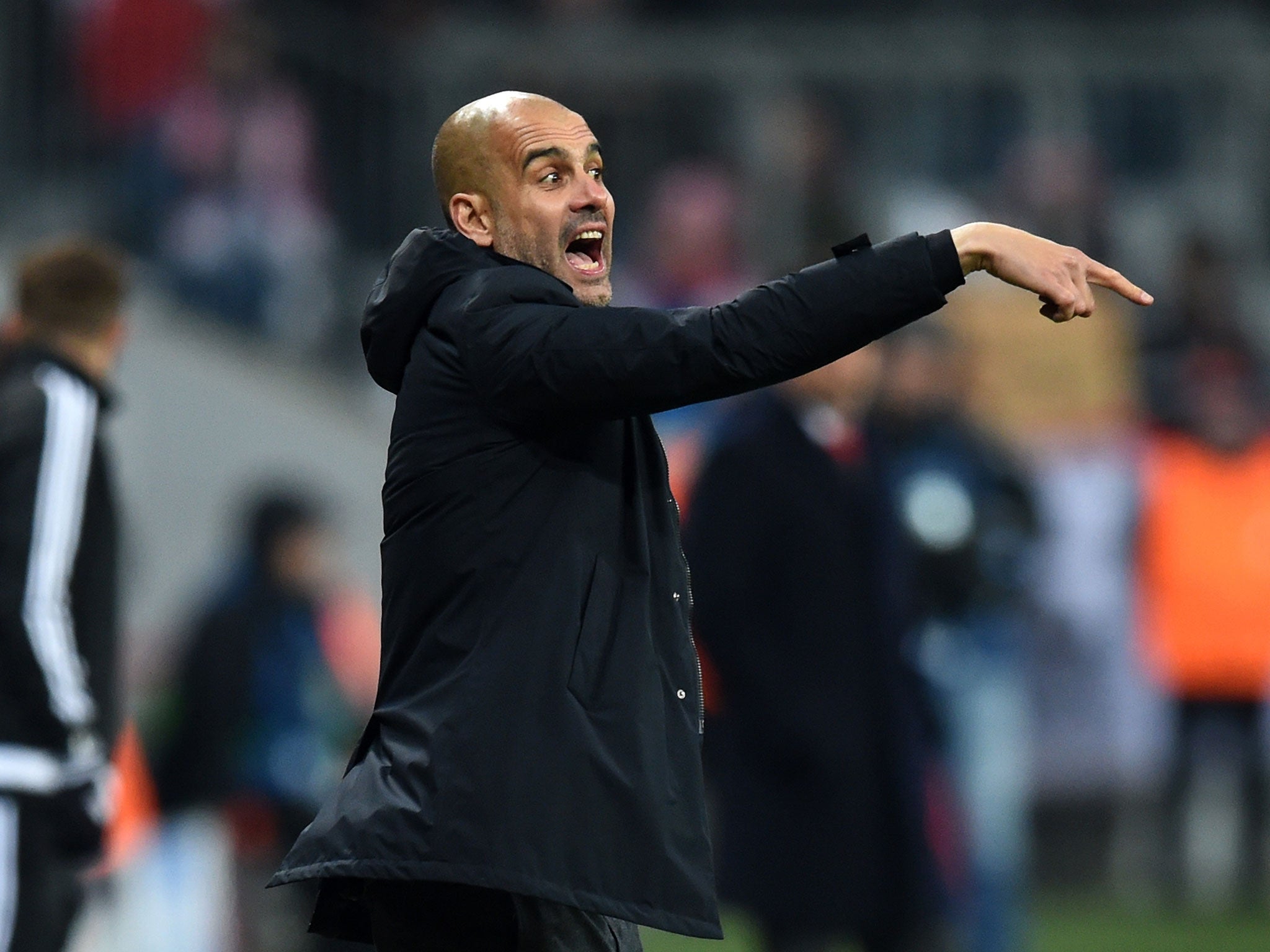 Bayern Munich coach Pep Guardiola is out of contract in the summer