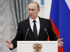 Putin claims US 'leaked' flight path of downed Russian jet to Turkey