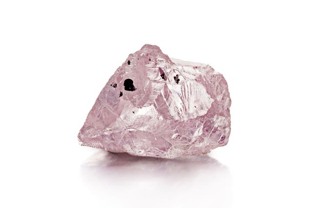 Recovery of 23 carat Pink Diamond at Williamson