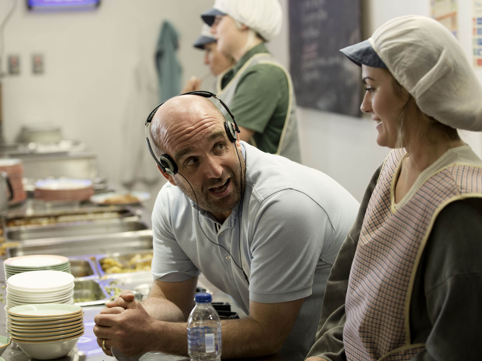 Shane meadows on the set of 'This is England '90'