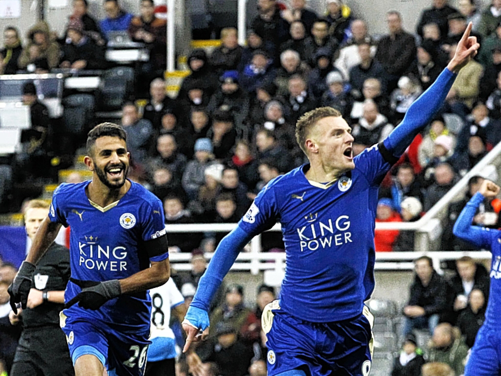 Jamie Vardy and Riyad Mahrez have been sensational for Leicester