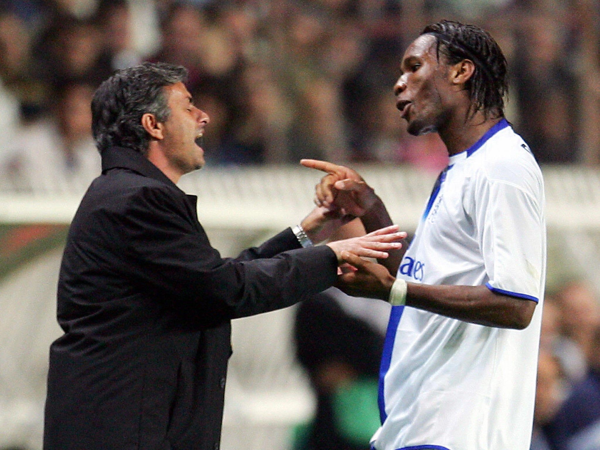 Mourinho managed Drogba twice as Chelsea boss (Getty )