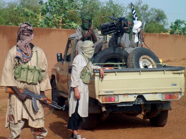 Several Islamist groups are operating in Kidal, including fighters from Ansar Dine, seen here in 2012.