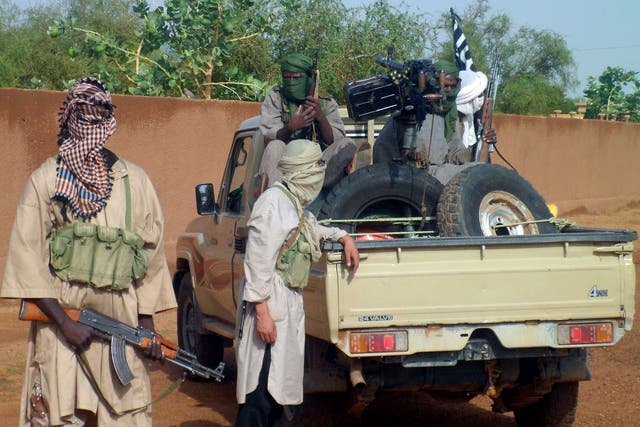 Several Islamist groups are operating in Kidal, including fighters from Ansar Dine, seen here in 2012.