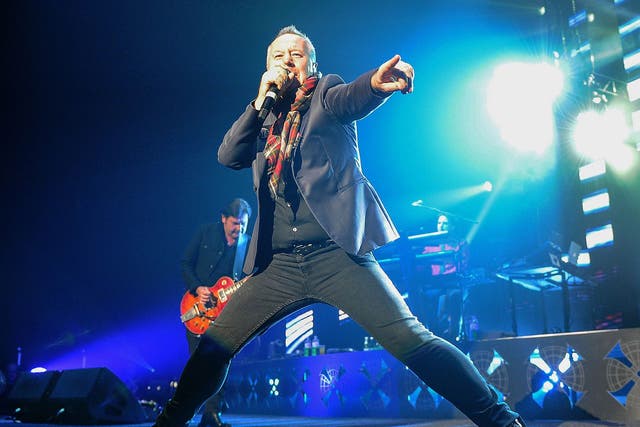 Simple Minds' Kim Kerr at the O2