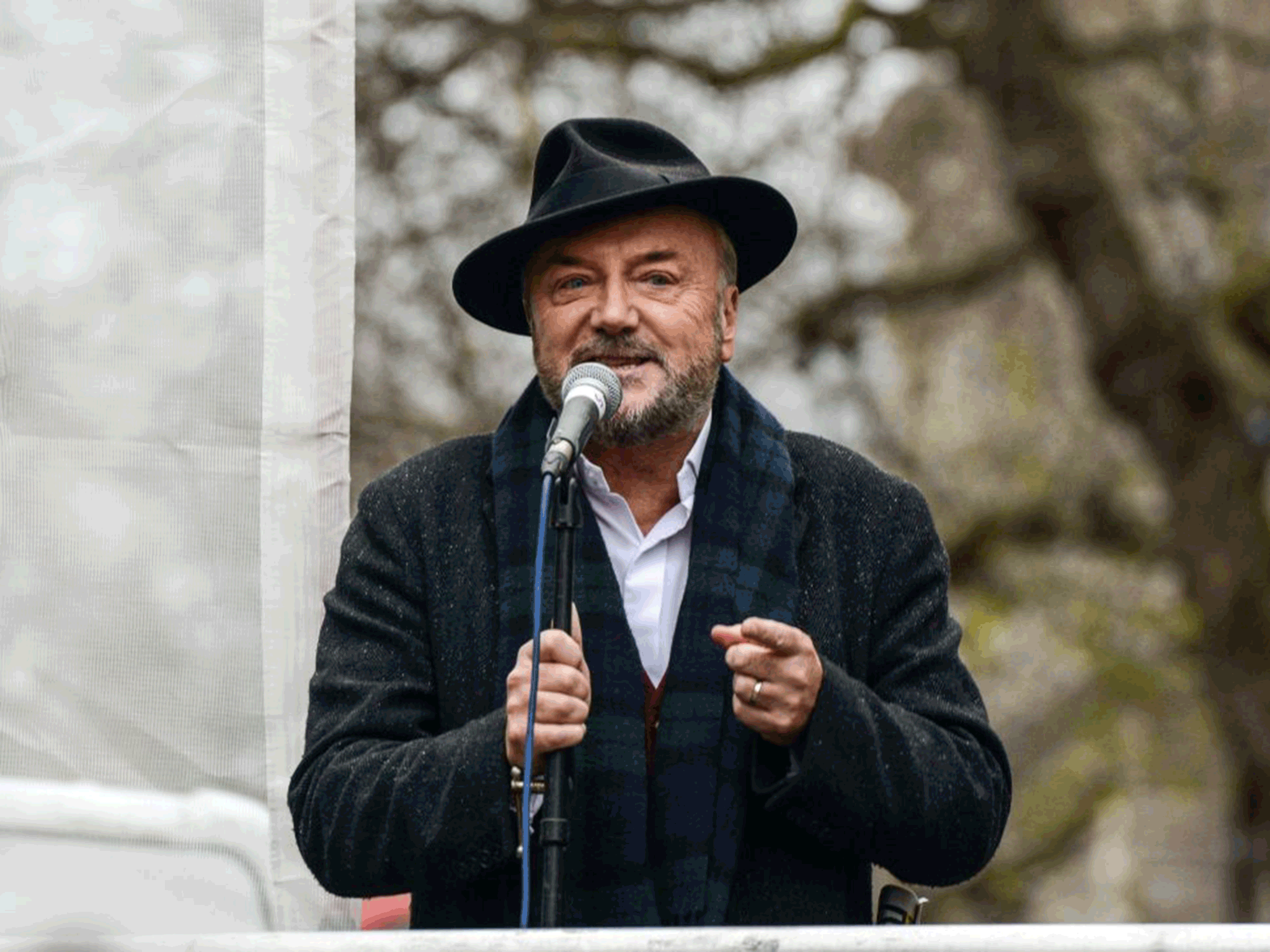 George Galloway was also present Getty Images