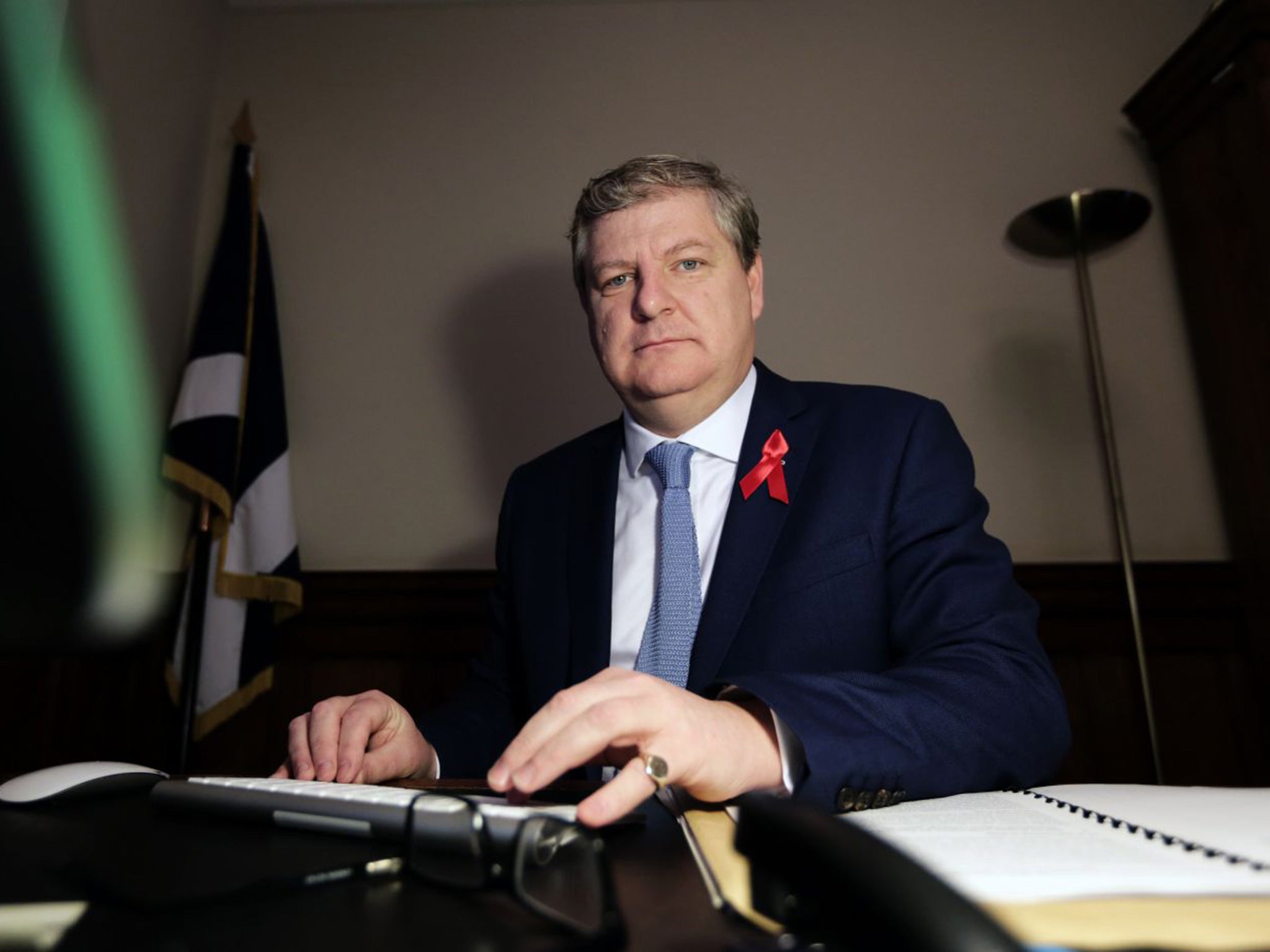 Angus Robertson leads the SNP's 54 MPs at Westminster