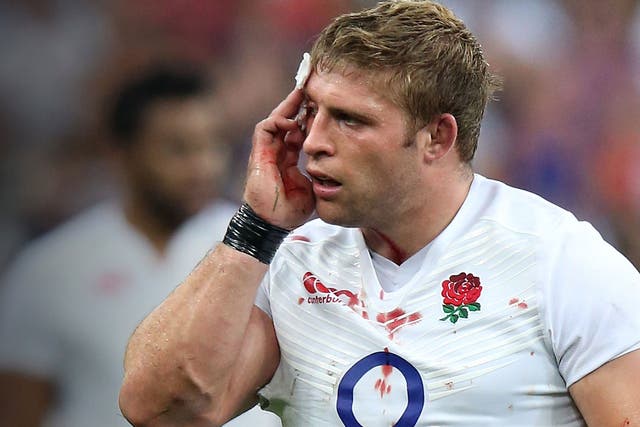 Leicester’s hooker Tom Youngs gives blood, sweat and toil for the England cause
